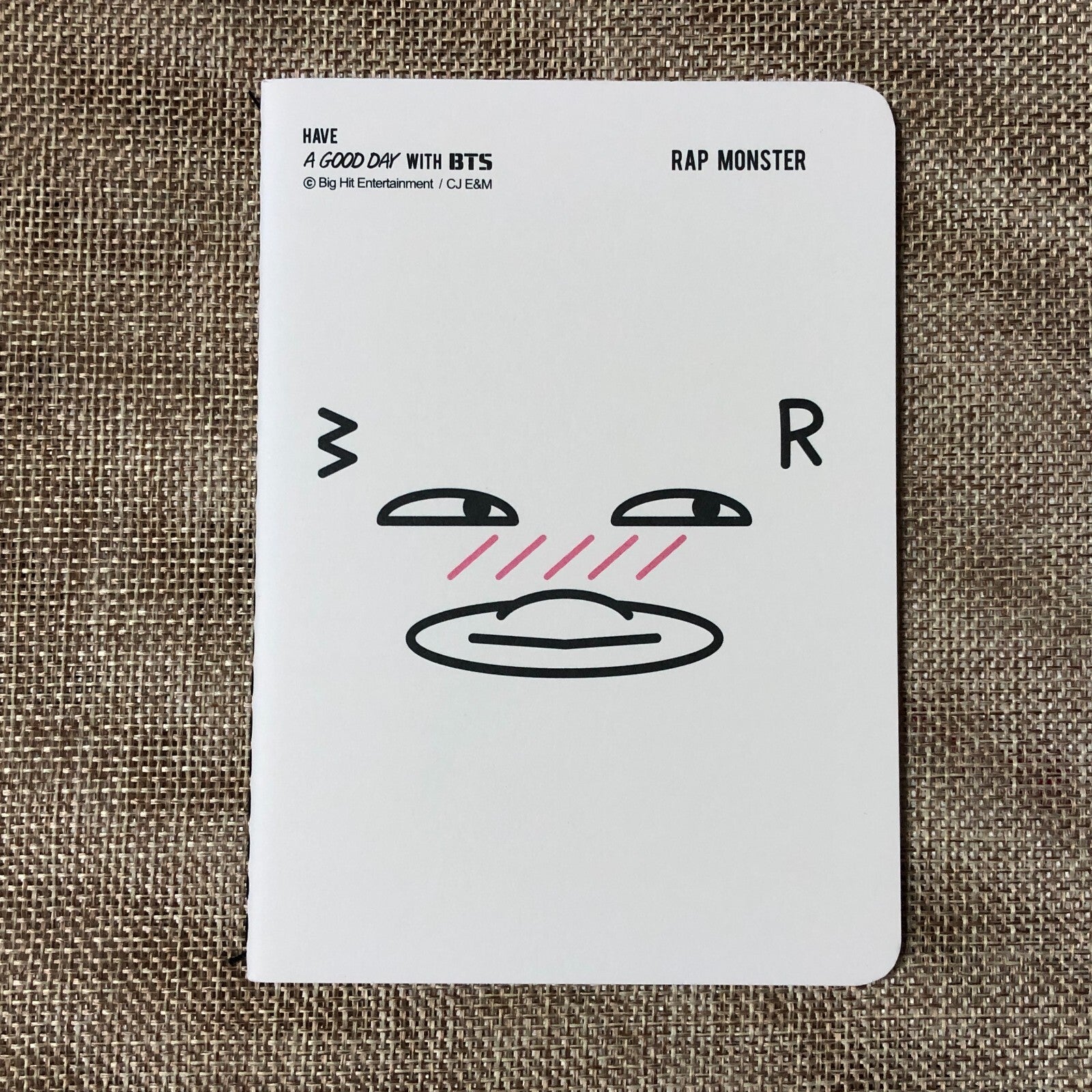 BTS RM [ HIP HOP MONSTER ] Official Note, Character Goods / New / Gift