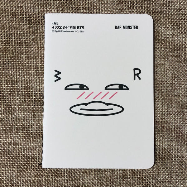 BTS RM [ HIP HOP MONSTER ] Official Note, Character Goods / New / Gift