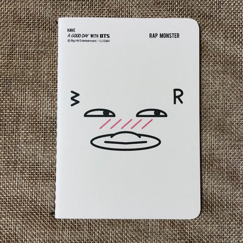 BTS RM [ HIP HOP MONSTER ] Official Note, Character Goods / New / Gift