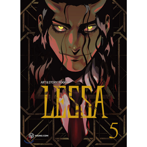 LESSA Vol. 5 Korean Ver Webtoon Comics Manga Book Manhwa / New / Gift