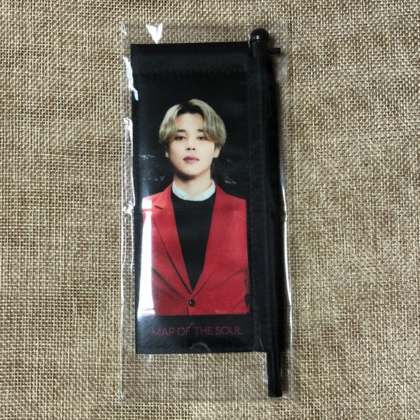 BTS JIMIN [ Map of the Soul ON:E ONE ] Official Mini Flag / New / Gift
