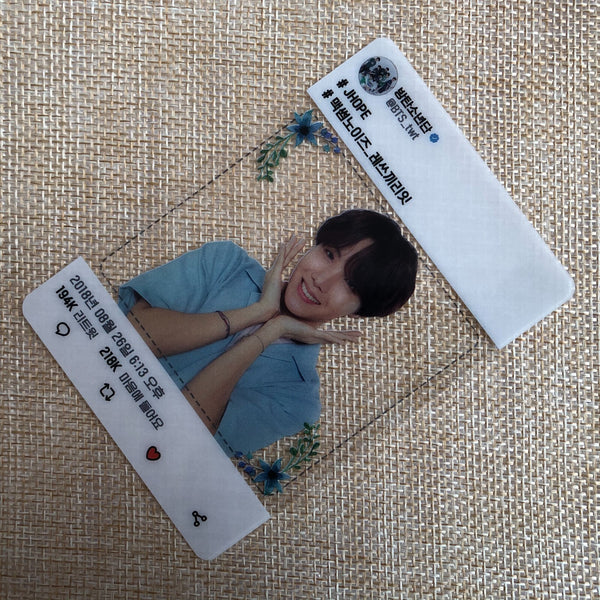 BTS J-HOPE [Love Yourself] Official Army Booth Transparent Photocard / Gift