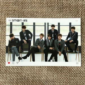 BTS GROUP #8 [ BTS X Smart Uniform ] Official Photocard / New, Rare / Gift
