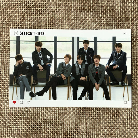 BTS GROUP #8 [ BTS X Smart Uniform ] Official Photocard / New, Rare / Gift