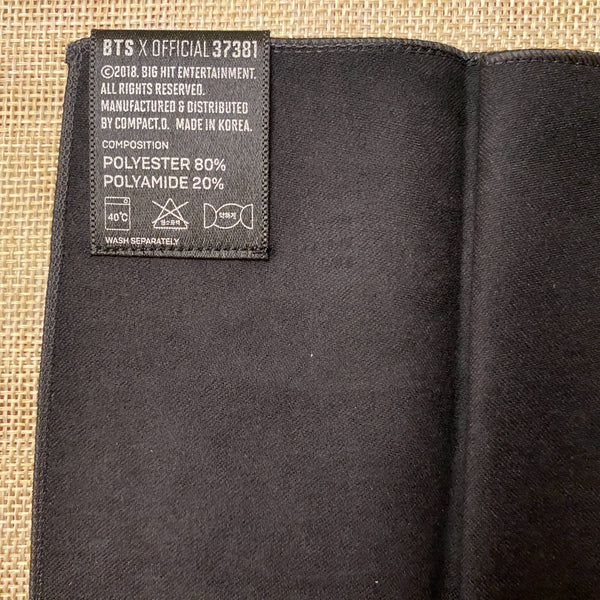BTS 37381 [ 2018 Beyond The Scene ] Official Slogan Towel / New, Rare / Gift