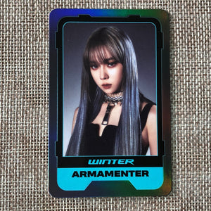 AESPA WINTER [Girls] Official Character Card Photocard, KWANGYA Ver. / Gift