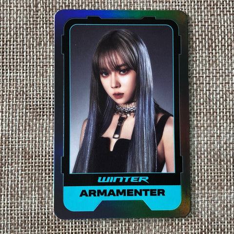 AESPA WINTER [Girls] Official Character Card Photocard, KWANGYA Ver. / Gift