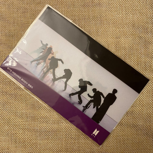 BTS GROUP [ MOVING BODY 001 ] Official Lenticular Photocard / New, Rare / Gift
