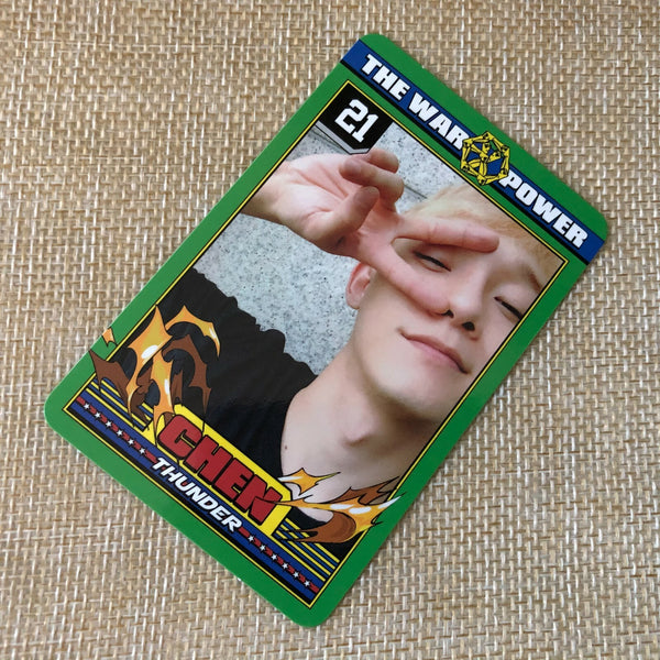 EXO CHEN #2 [ The War Power of Music ] Official Photocard, Album / New / Gift