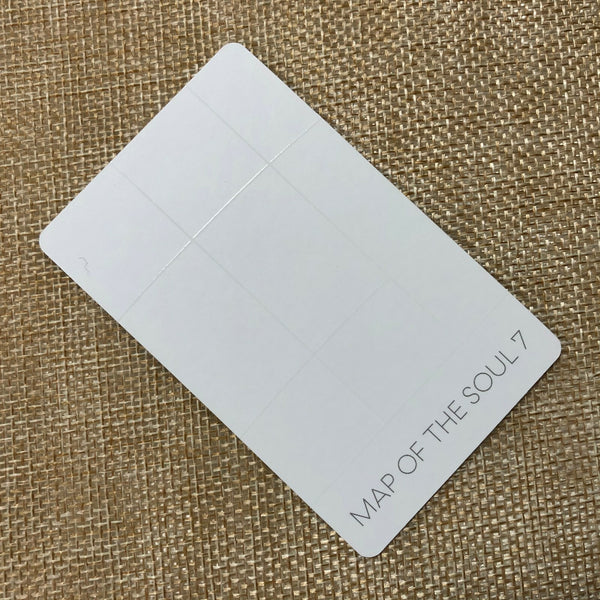 BTS SUGA [ Map Of The Soul 7 ] Official Photocard, Album Ver 1 / New / Gift