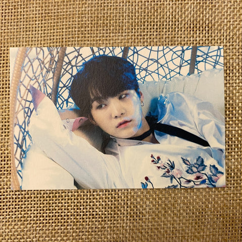 BTS SUGA 8/8 [The Wings Tour Final Concert] Official Mini Photocard / New / Gift