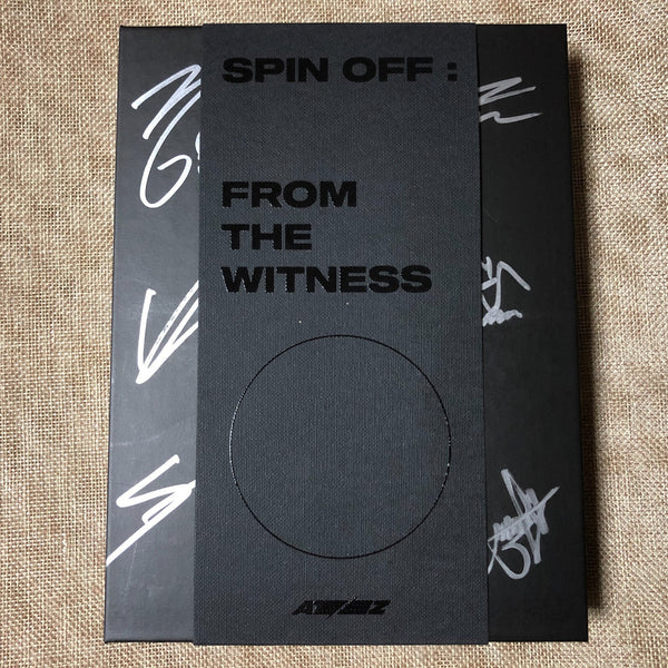 ATEEZ SIGNED Album [ SPIN OFF : From the Witness Promo DVD ] Autographed / Gift
