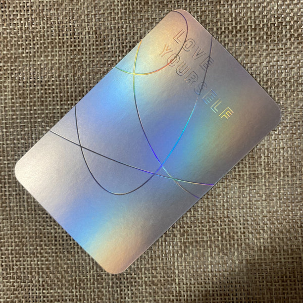 BTS JIN #2 [ Love Yourself Answer ] Official Photocard, E Ver. / New / Gift