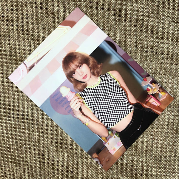 BLACKPINK LISA #1 [ 2021 SUMMER DIARY ] Official Postcard Photocard / New / Gift