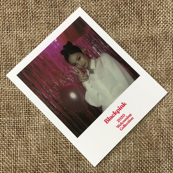 BLACKPINK JENNIE [2020 Welcoming Collection] Official Polaroid Photocard / Gift