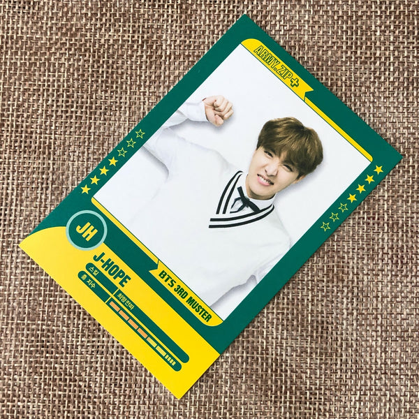 BTS J-hope 4/7 [3rd Muster ARMY.ZIP] Official Player Card Photocard / New / Gift