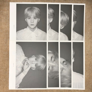 BTS SUGA [The Wings Tour Final] Official Face Photo Collection Set / New / Gift