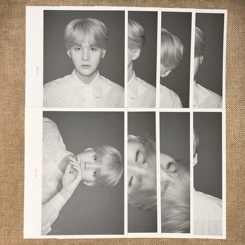 BTS SUGA [The Wings Tour Final] Official Face Photo Collection Set / New / Gift