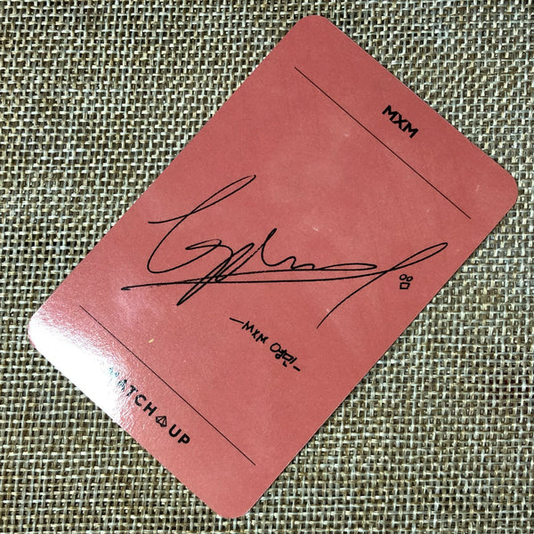 MXM YOUNGMIN #2 [MATCH UP] Official Photocard, BRANDNEW BOYS 1st Mini / Gift