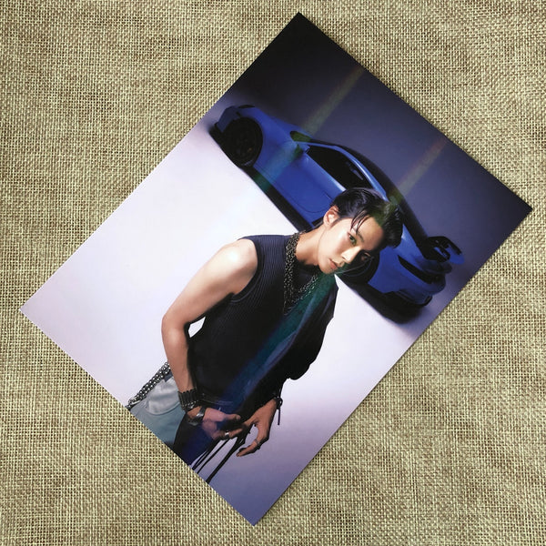 NCT 127 DOYOUNG [ BADDIES HOTTRACKS ] Official Mini Poster Postcard / New / Gift