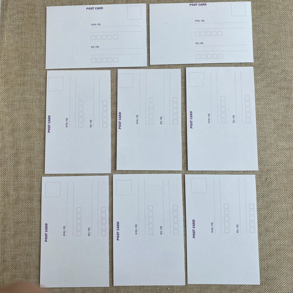 BTS [ICON OF K-POP Book] Special Postcard Set (8ea) Photocard / New, Rare / Gift