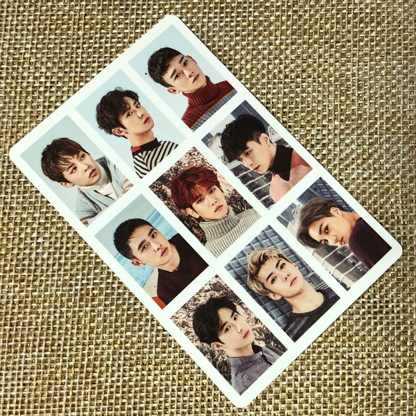 EXO GROUP [2017 Season's Greetings Mini Calendar] Official Photocard / Gift