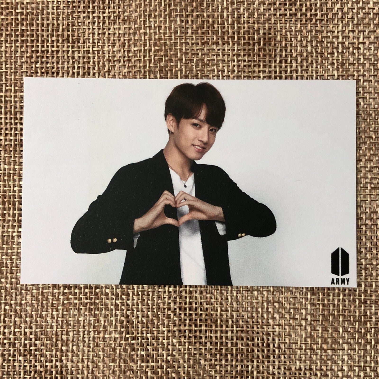 BTS JUNGKOOK [ Wings Tour Final 4th Army Booth ] Official Photocard / New / Gift