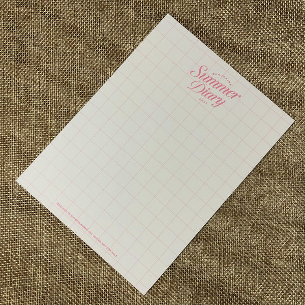 BLACKPINK UNIT #1 [ 2021 SUMMER DIARY ] Official Postcard Photocard / New / Gift