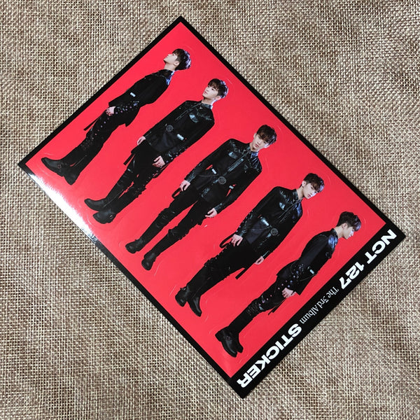 NCT 127 MARK [ STICKER ] Official Sticker, STICKER Ver. / New / Gift