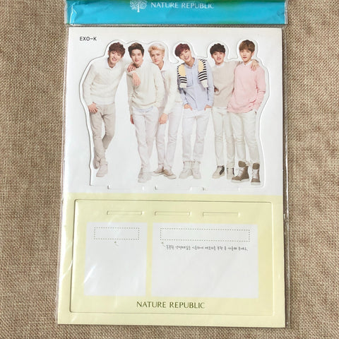 EXO [EXO-K Nature Republic] Official Limited Stand Standing Figure Doll / Gift