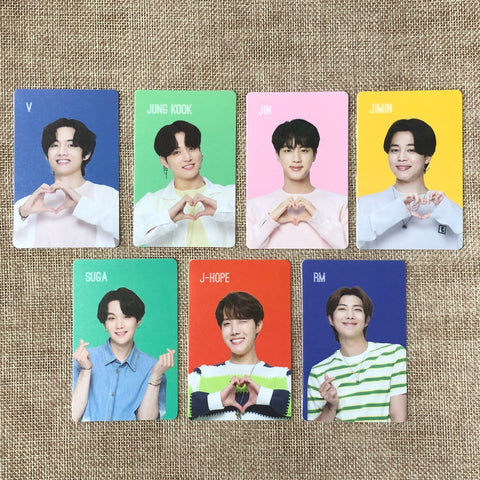BTS GROUP [ Chilsung Cider ] Official Photocard Set / New, Rare / Gift