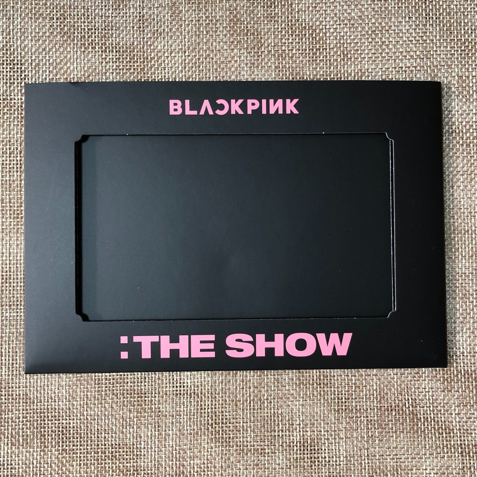BLACKPINK [ THE SHOW DVD ] Official Photo Frame Only / New / Gift