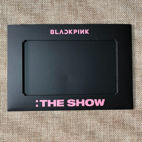 BLACKPINK [ THE SHOW DVD ] Official Photo Frame Only / New / Gift