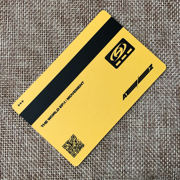 ATEEZ SAN [THE WORLD EP.1 : MOVEMENT] Official ID Photocard, Diary Ver. / Gift