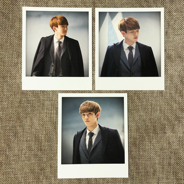 EXO CHEN #2 [SM Official Goods] Polaroid Photocard Set of 3, Postcard / Gift