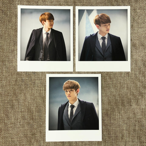 EXO CHEN #2 [SM Official Goods] Polaroid Photocard Set of 3, Postcard / Gift