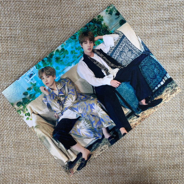 BTS JIN SUGA [5th Muster MAGIC SHOP Pop Up] Official Photocard Postcard / Gift