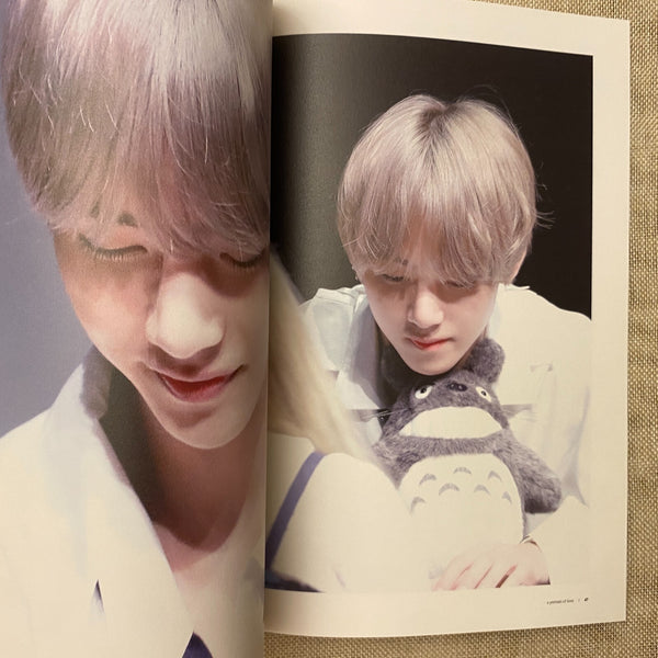 BTS V [Portrait Of The Violet Exhibition] Photobook, 64 pg 21x29 cm / New / Gift