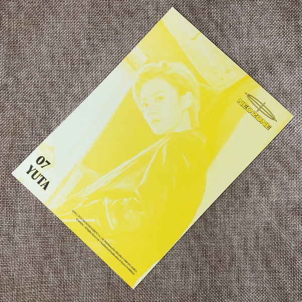 NCT 127 YUTA #2 [ Neo Zone ] Official Postcard, 2nd / New / Gift