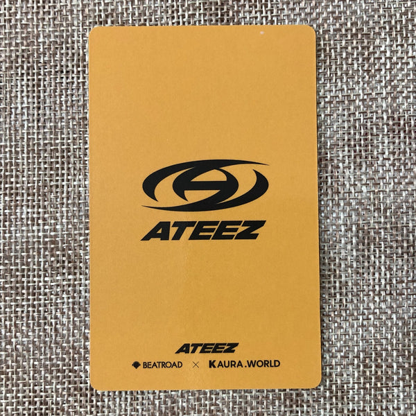ATEEZ SAN [THE WORLD EP.1 : MOVEMENT Beatroad POB] Official Photocard, A / Gift