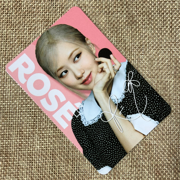 BLACKPINK ROSE [ OREO X BLACKPINK ] Official Limited Photocard / New / Gift