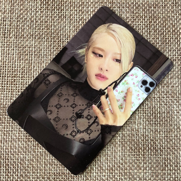 BLACKPINK ROSE [ Born Pink Pink Ver. ] Official Photocard / New / Gift