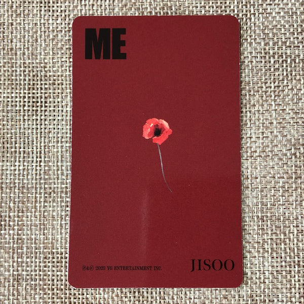 BLACKPINK JISOO [ ME ] Official Photocard, Solo 1st Single Tag Ver / New / Gift