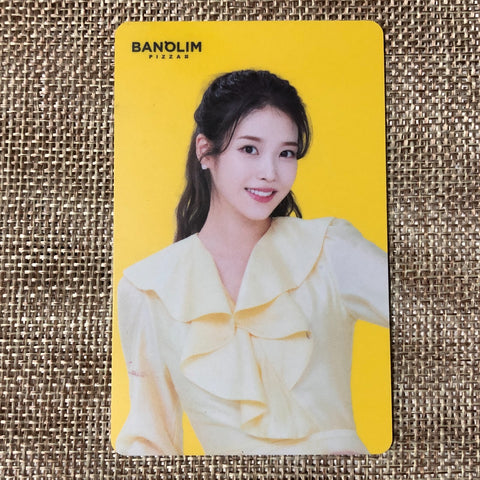 IU #7 [ BANOLIM Pizza ] Official AR Photocard, Limited / New / Gift