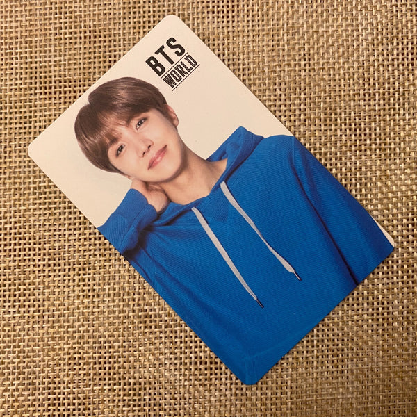 BTS J-HOPE [ World OST ] Official Photocard, Double Sided / New, Rare / Gift