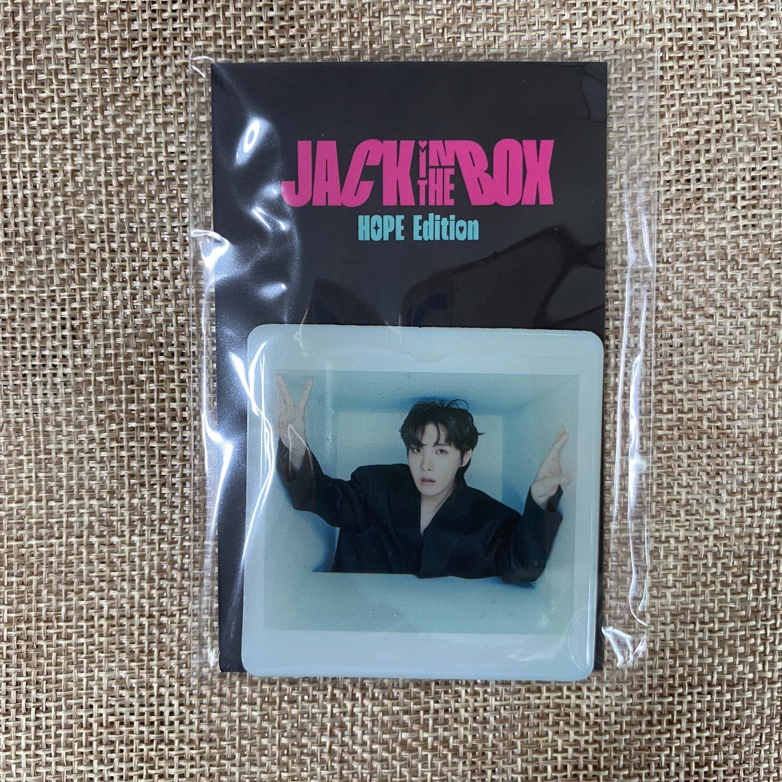BTS J-HOPE [JACK IN THE BOX] Official Photo Magnet  / New, Rare / +Gift