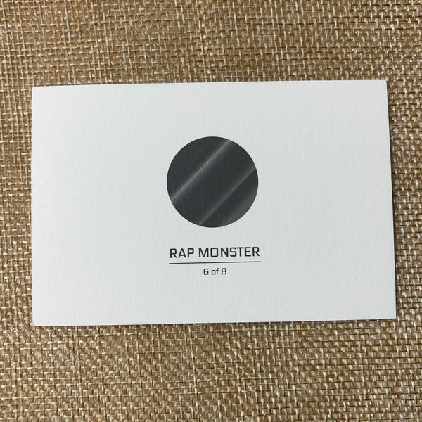BTS RM 6/8 [ Wings Tour Concert ] Official Mini Photocard / New / Gift