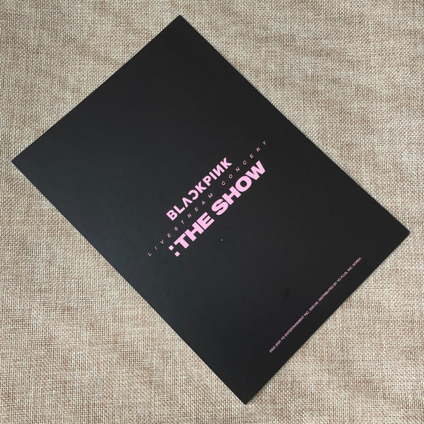 BLACKPINK LISA #1 [ THE SHOW DVD ] Official Postcard Poster / New / Gift