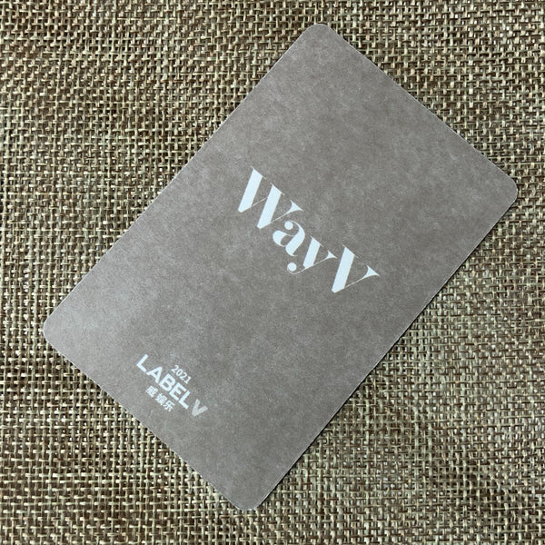 NCT XIAOJUN [WayV 2021 Season's Greetings] Official Hologram Photocard / Gift