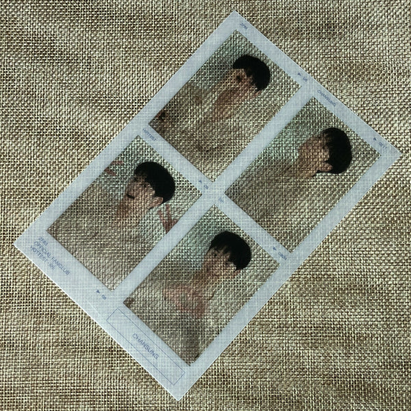 2PM CHANSUNG [HOTTEST 8th] Official Fanclub 4cut Film Photocard / New, Rare /+G